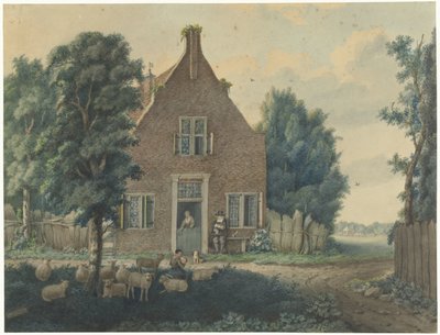 The Inn Holland at Its Narrowest by Cornelis Apostool