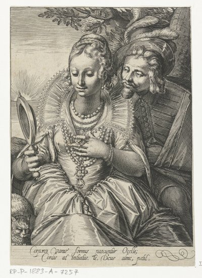 Sight from The Five Senses by Cornelis Boel