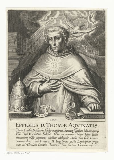 Saint Thomas Aquinas (Series: The Life of Saint Thomas Aquinas) by Cornelis Boel
