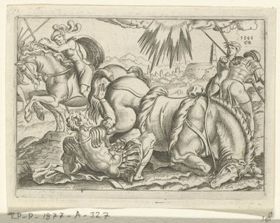 Conversion of Paul (series title: The Life of Paul) by Cornelis Bos