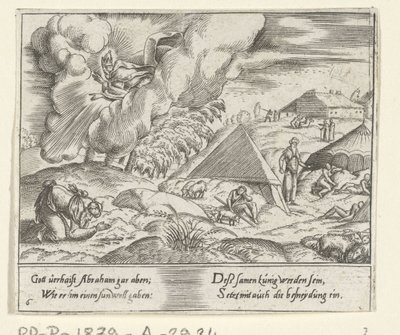 God Promises Abraham a Son (The Life of Abraham) by Cornelis Bos