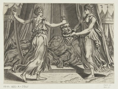 Judith with the Head of Holofernes by Cornelis Bos