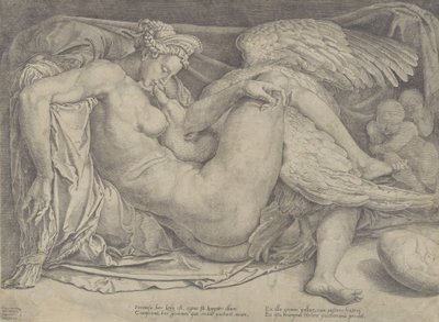 Leda and the Swan, 1544-66 by Cornelis Bos
