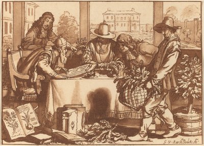 Horticulturist by Cornelis Brouwer