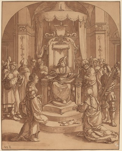 The Judgment of Solomon by Cornelis Brouwer