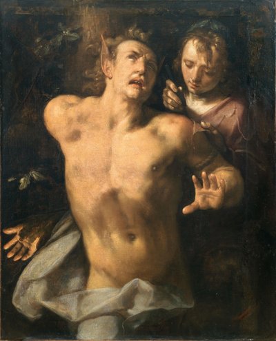 The Flaying of Marsyas by Cornelis Cornelisz. Haarlem van