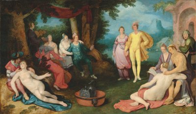 The Prodigal Son among the Harlots by Cornelis Cornelisz. van Haarlem
