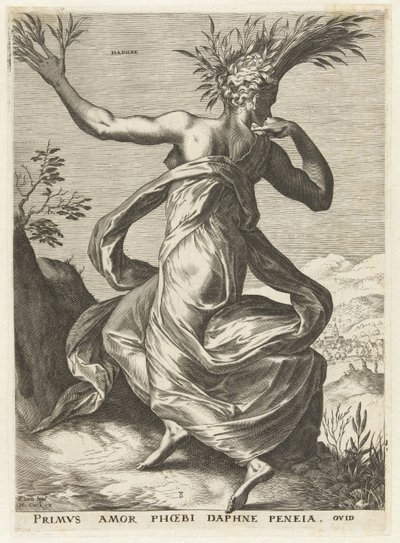 Daphne by Cornelis Cort
