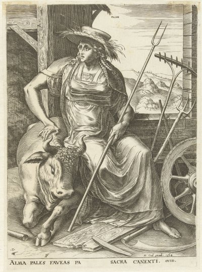 Pales by Cornelis Cort