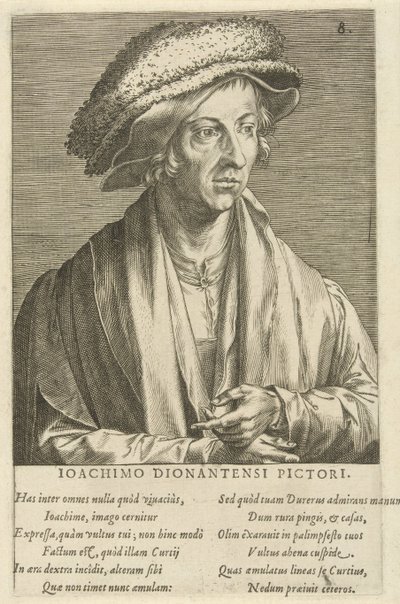 Portrait of the Painter Joachim Patinier by Cornelis Cort