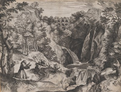 St Francis Receives the Stigmata by Cornelis Cort