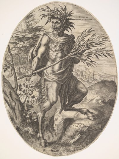 Sylvanus from The Rural Gods by Cornelis Cort