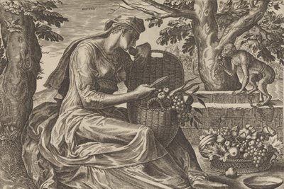 Taste, from The Five Senses by Cornelis Cort