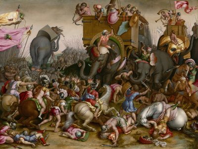 The Battle of Zama by Cornelis Cort