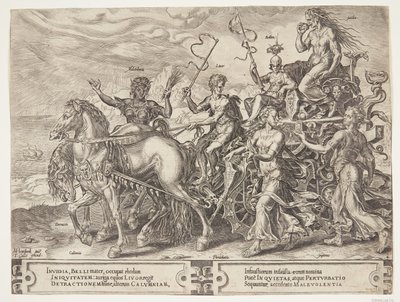 The Triumph of Envy by Cornelis Cort