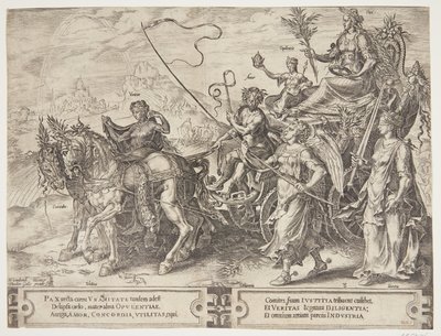 The Triumph of Peace by Cornelis Cort