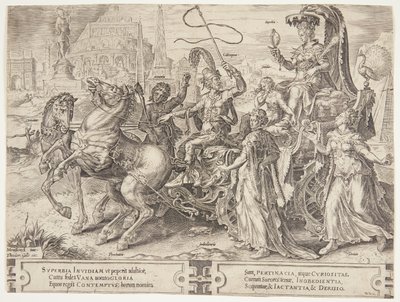 The Triumph of Pride by Cornelis Cort
