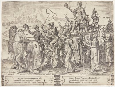 The Triumph of the Riches by Cornelis Cort