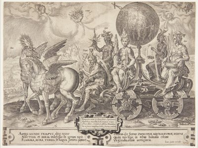 The Triumph of the World by Cornelis Cort