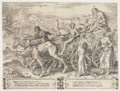 The Triumph of Want by Cornelis Cort