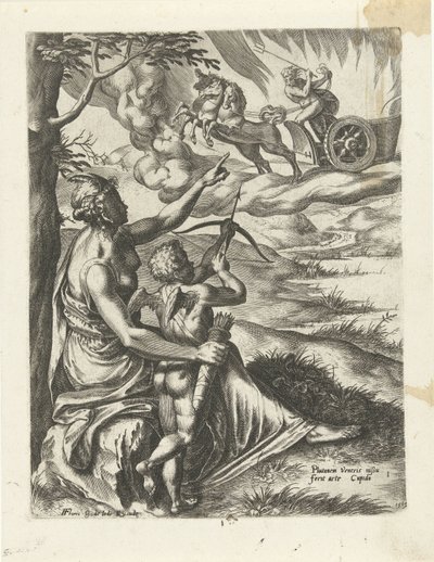 Venus Orders Cupid to Pierce Pluto