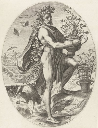 Vertumnus by Cornelis Cort