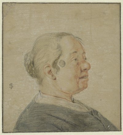 Bust of a Woman, Profile to the Right by Cornelis Dusart (possibly)