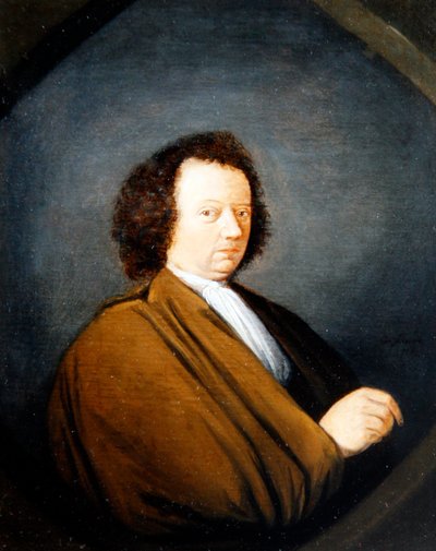 Portrait of a Man, Half Length, Seated by Cornelis Dusart