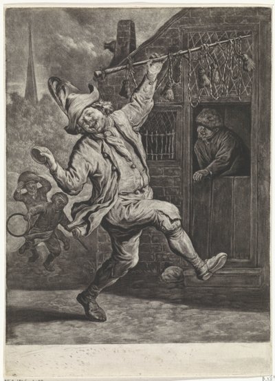 The Corn Cutter, ca. 1700 by Cornelis Dusart