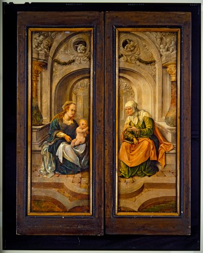 Crucifixion Triptych (Central Panel) by Cornelis Engelbrechtsen