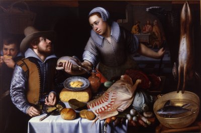 The Supper at Emmaus, 1612 by Cornelis Engelsz