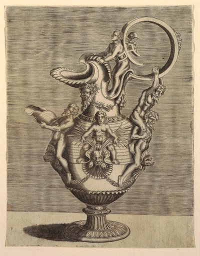 Ewer with Handle by Cornelis Floris Ii