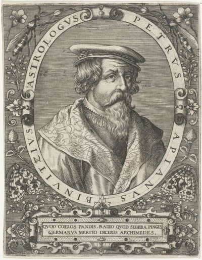 Portrait of Petrus Apianus by Cornelis Galle (I)