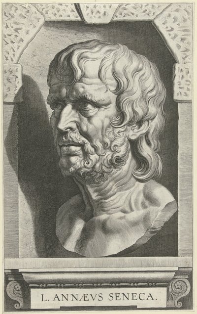 Portrait Bust of Seneca by Cornelis Galle (I)