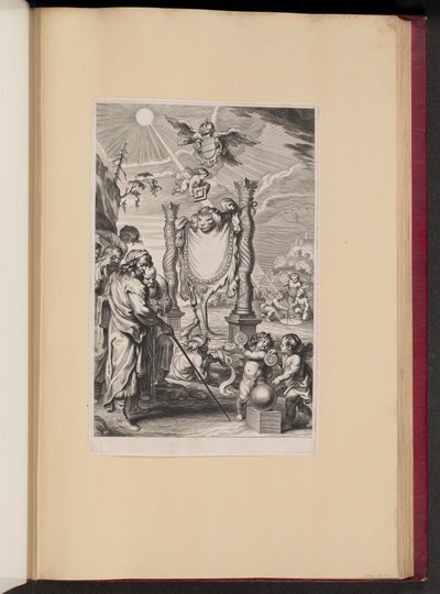 Title Page for G. de St. Vincent, Opus Geometricum Quadraturae Circuli by Cornelis Galle II after Abraham Diepenbeeck
