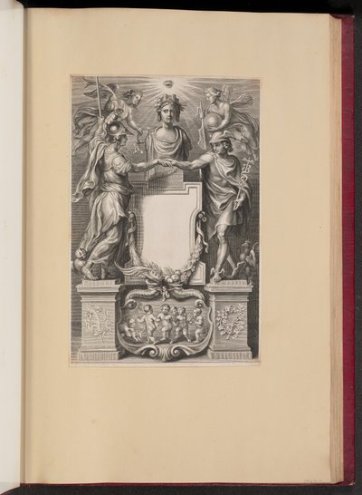 Title Page for Frederik de Marselaer, Legatvs by Cornelis Galle II after Sir Peter Paul Rubens