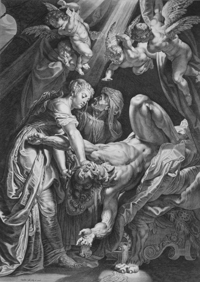 Judith Beheading Holofernes by Cornelis Galle I