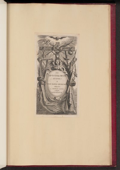 Title Plate for SS. Apostles