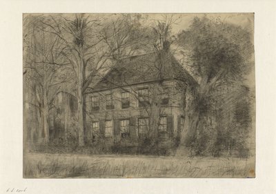 Old House at the Gein by Cornelis Gerardus 