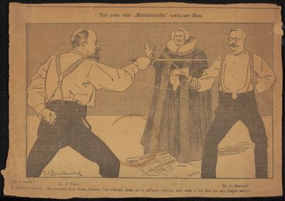 Newspaper Clipping from the Archive of Jan Veth by Cornelis Gerardus 