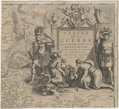 Map of the Solms Region between Marburg and Frankfurt am Main in Germany (top right sheet) by Cornelis Huyberts