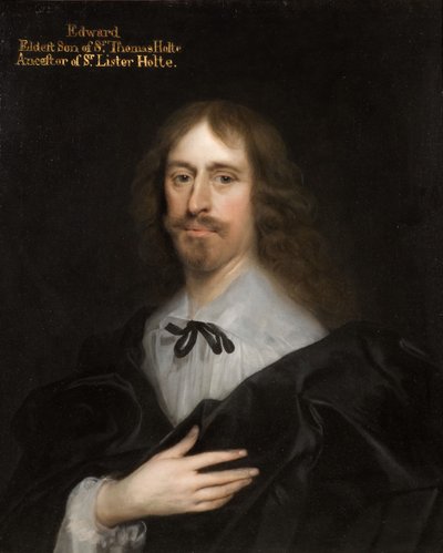 Portrait of Edward Holte, 1636 by Cornelis Janssens van Ceulen