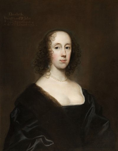 Portrait of Elizabeth Holte by Cornelis Janssens van Ceulen