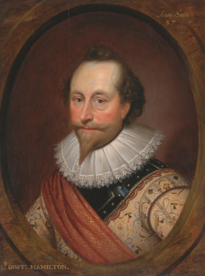 Portrait of Sir Alexander Temple by Cornelis Janssens van Ceulen