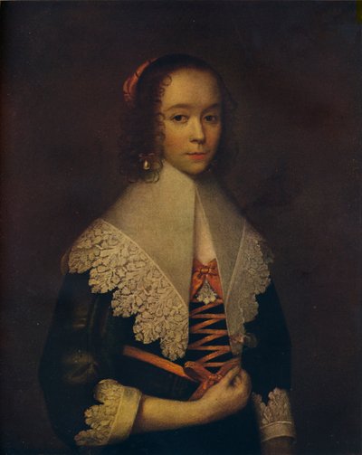 Portrait of a Girl by Cornelis Janssens van Ceulen