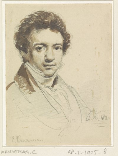 Self-Portrait by Cornelis Kruseman