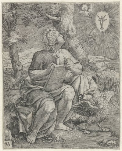 The Evangelist John by Cornelis Massijs
