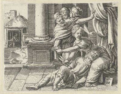Samson and Delilah History of Samson (series title) by Cornelis Massijs