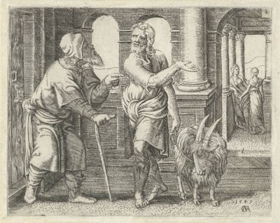Samson with a Goat at His Father-in-Law