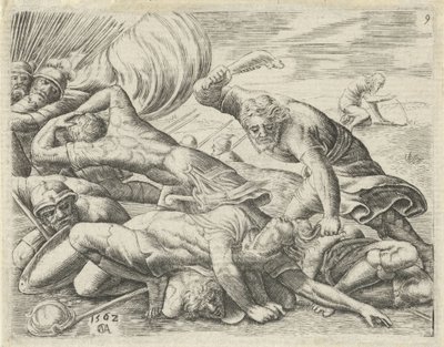 Samson Defeats the Philistines with a Donkey
